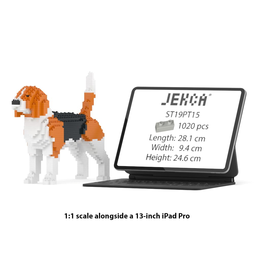Amazon.com: JEKCA Beagle 01S | Dog Plastic Building Blocks | Age